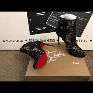 CHRISTIAN LOUBOUTIN MISS TENNIS HEELS